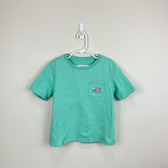 Vineyard Vines Short Sleeve Whale Pocket Tee 5T - Picture 1 of 5
